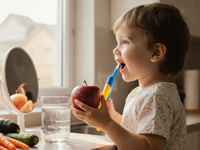 Zubní kámen u dětí: Jak ho předcházet a odstranit pomocí správné stravy