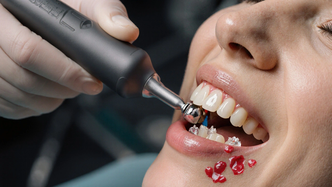 Zubní kámen pod dásní: jak ho odstranit a jaké jsou možnosti