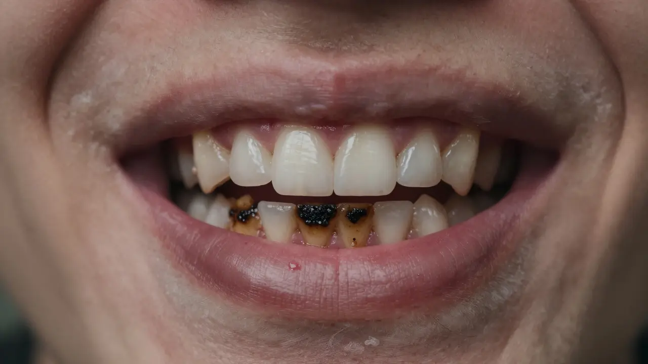 Jak černý zubní kámen ovlivňuje vaši kvalitu života