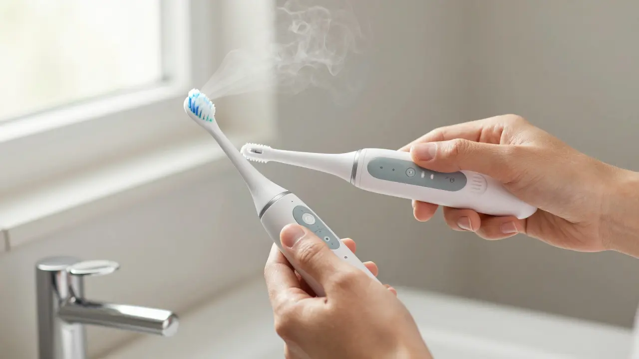 Kompletní návod: Jak správně používat ultrasonický čistič zubů