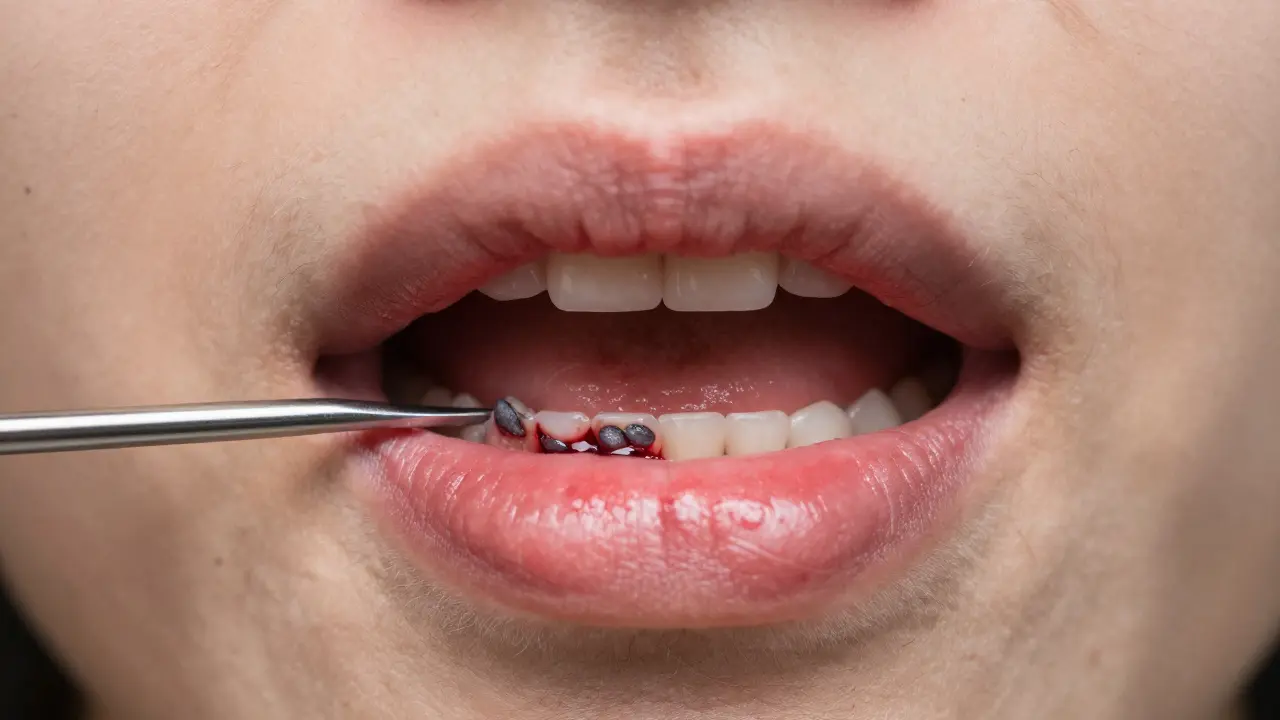 Zubní kámen pod dásní: jak se ho zbavit jednou provždy
