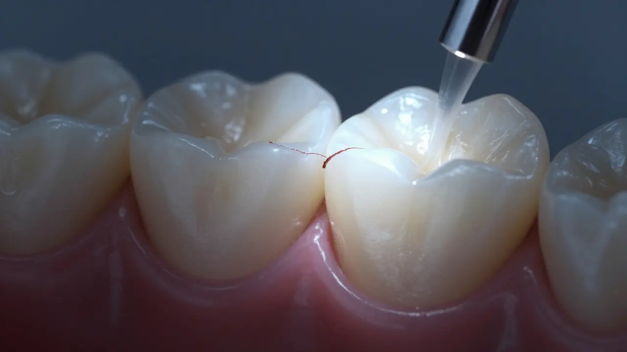 Prasklá zubní sklovina: jak ji správně ošetřit a co dělat hned po poškození?