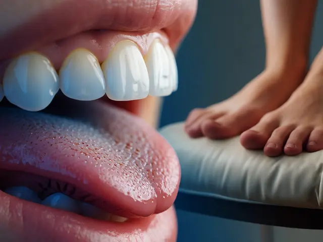 Zubní plak a reflexologie: Funguje masáž nohou na odstranění plaku?
