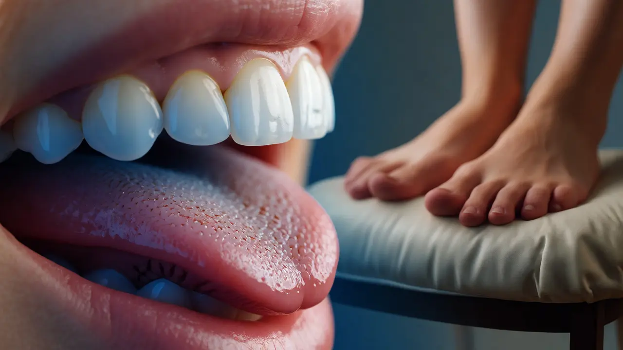 Zubní plak a reflexologie: Funguje masáž nohou na odstranění plaku?